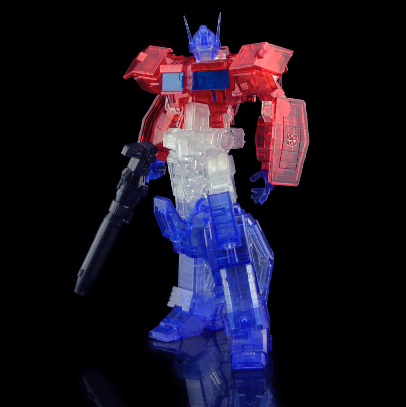 TRANSFORMERS Flame Toys Furai Model Optimus Prime (Clear ver.)