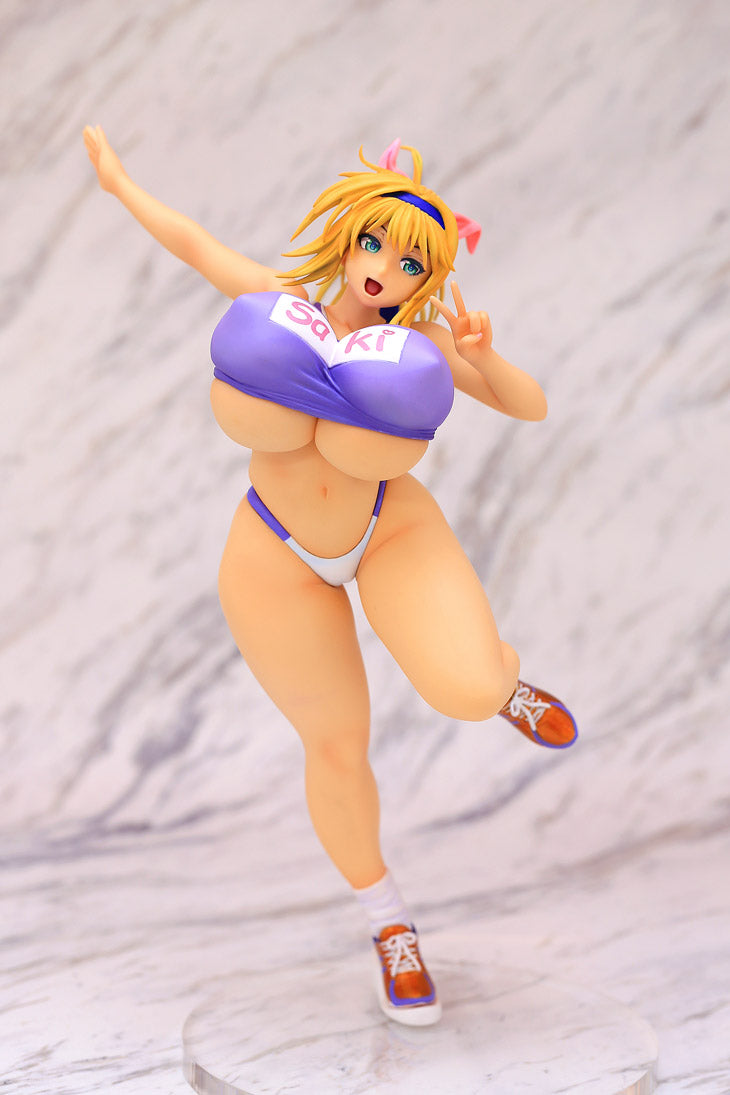 COMIC Shingeki Taihei Tengyoku Cover Girl A PLUS Saki Nishina ver.2 Muchimuchit Taiikusai!