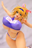 COMIC Shingeki Taihei Tengyoku Cover Girl A PLUS Saki Nishina ver.2 Muchimuchit Taiikusai!