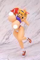 COMIC Shingeki Taihei Tengyoku Cover Girl A PLUS Saki Nishina ver.2 Muchimuchit Taiikusai!