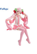 Hatsune Miku FURYU Noodle Stopper Figure Sakura Miku Wink ver.