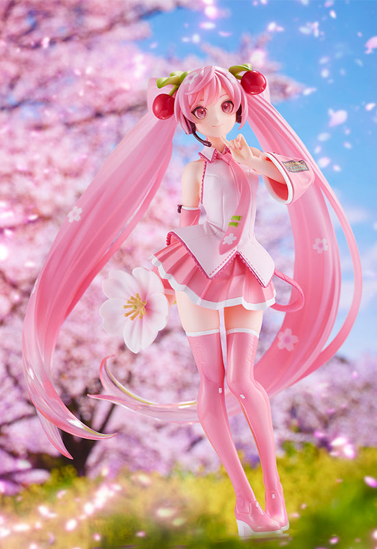 Hatsune Miku TAITO Sakura Miku Figure (Newly Drawn 2021 Ver.) (2nd Run)