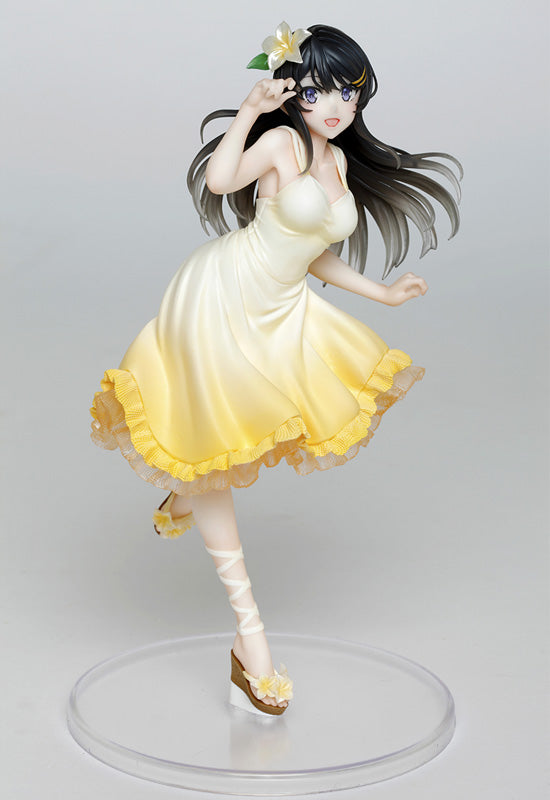 Rascal Does Not Dream of Bunny Girl Senpai Taito Rascal Series Coreful Figure Sakurajima Mai ~Summer dress ver.