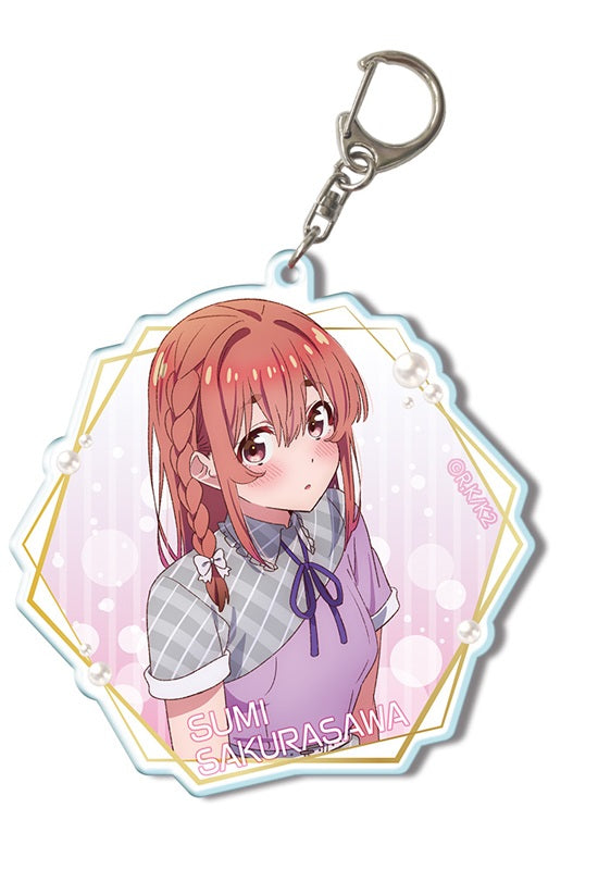 Rent-A-Girlfriend Licence Agent Big Acrylic Key Chain Design 04 Sakurasawa Sumi