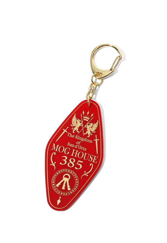 Final Fantasy XI Square Enix Mog Houses Key Chain San d'Oria