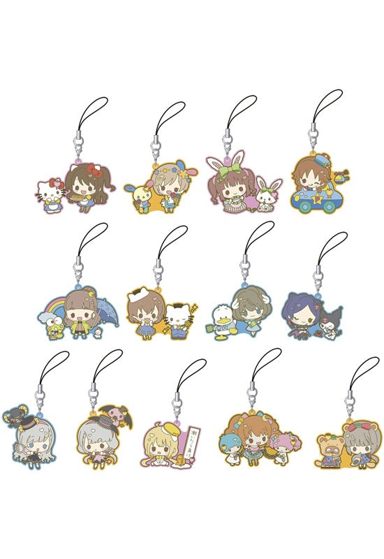 The Idolmaster Cinderella Girls Movic Rubber Strap Collection Sanrio Characters A(1 Random)