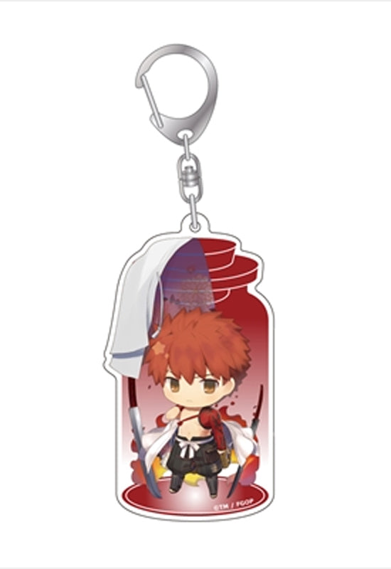 Fate/Grand Order Algernon Product CharaToria Acrylic Key Chain Saber / Senji Muramasa