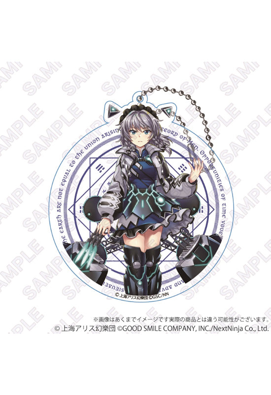 Touhou Lost Word Y Line Big Acrylic Key Chain Lunar War Servant Izayoi Sakuya