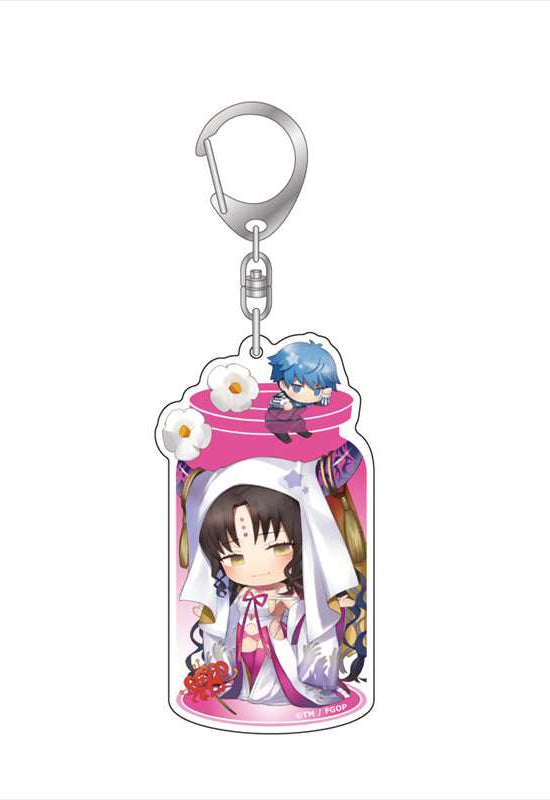 Fate/Grand Order Algernon Product CharaToria Acrylic Key Chain Alter Ego / Sesshoin Kiara