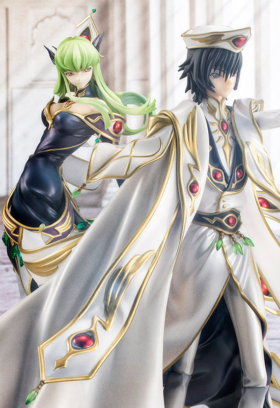 CODE GEASS Lelouch of the Rebellion MEGAHOUSE Precious G.E.M. Lelouch vi Britannia & C.C set