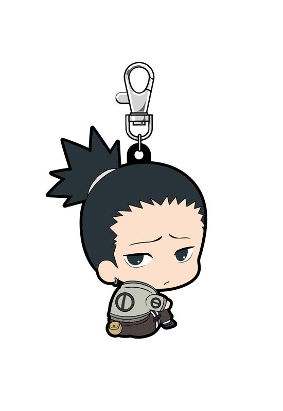 NARUTO HMA Bocchi-kun Series Rubber Mascot Nara Shikamaru