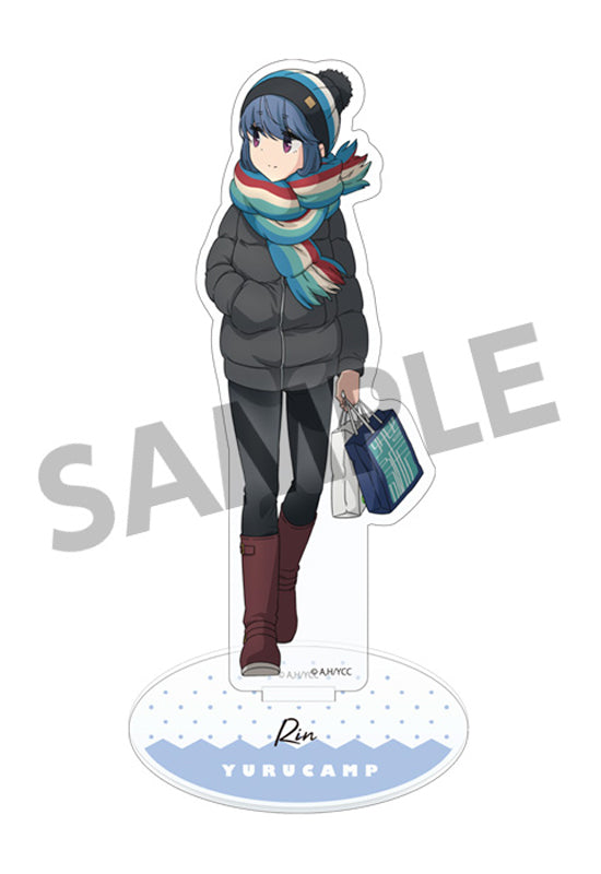 Yurucamp Hobby Stock Original Illustration Acrylic Figure Shima Rin Hamamatsu Souvenir Ver.