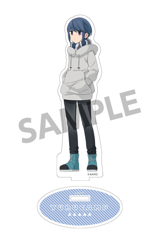 Yurucamp Movie Hobby Stock Acrylic Figure Shima Rin