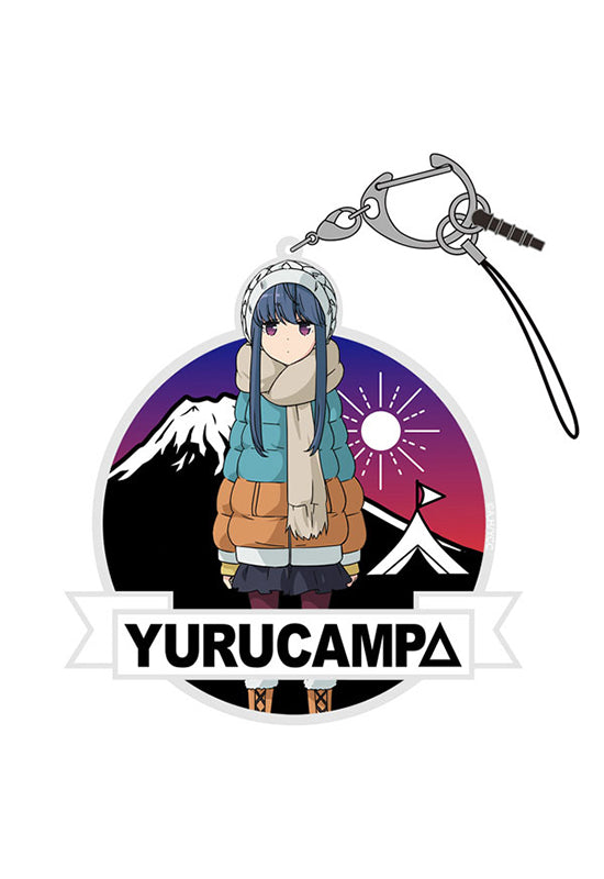 Yurucamp Cospa Shima Rin Acrylic Multi Key Chain