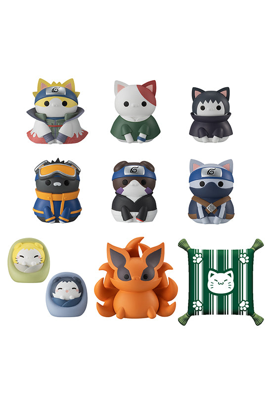 Naruto Shippuden Nyaruto! MEGAHOUSE Once upon a time in Konoha village (Box of 8)