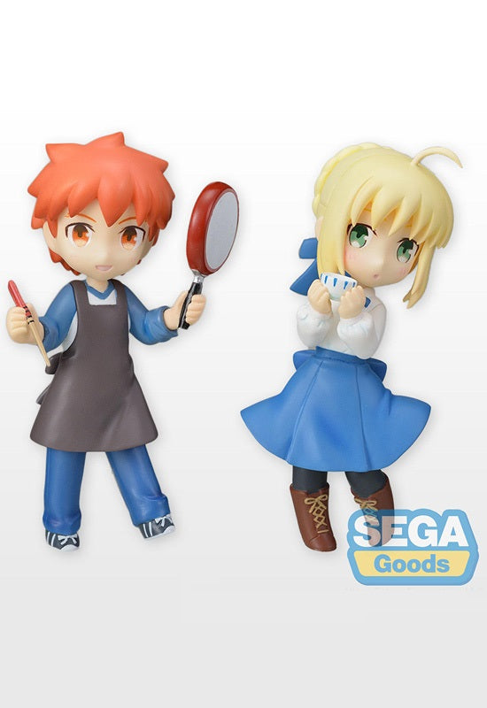 Today's Menu for Emiya Family SEGA MDF Figure Shiro Emiya & Saber