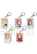 The Quintessential Quintuplets Movie Bell House Trading Acrylic Key Chain Shopping Date Ver.(1 Random)