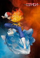 My Hero Academia Espada Shoto Todoroki wall statue