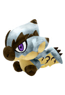 MONSTER HUNTER CAPCOM Monster Hunter Chibi Plush Toy Silver Rathalos