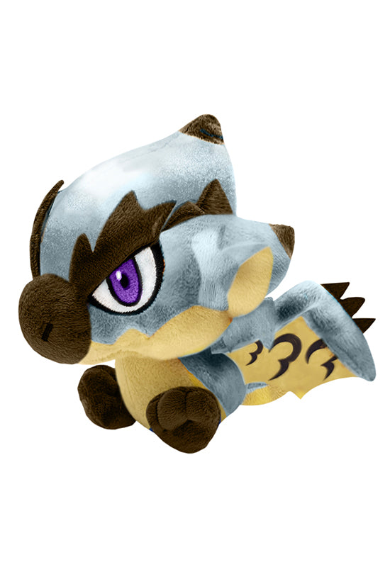 MONSTER HUNTER CAPCOM Monster Hunter Chibi Plush Toy Silver Rathalos