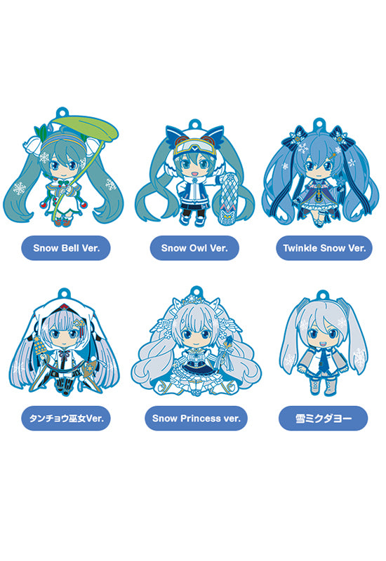 Character Vocal Series 01: Hatsune Miku Good Smile Company Snow Miku Nendoroid Plus Collectible Keychains Vol.2(Set of 6 Characters)