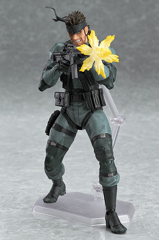 243 METAL GEAR SOLID 2: SONS OF LIBERTY figma Solid Snake: MGS2 ver.(re-run)