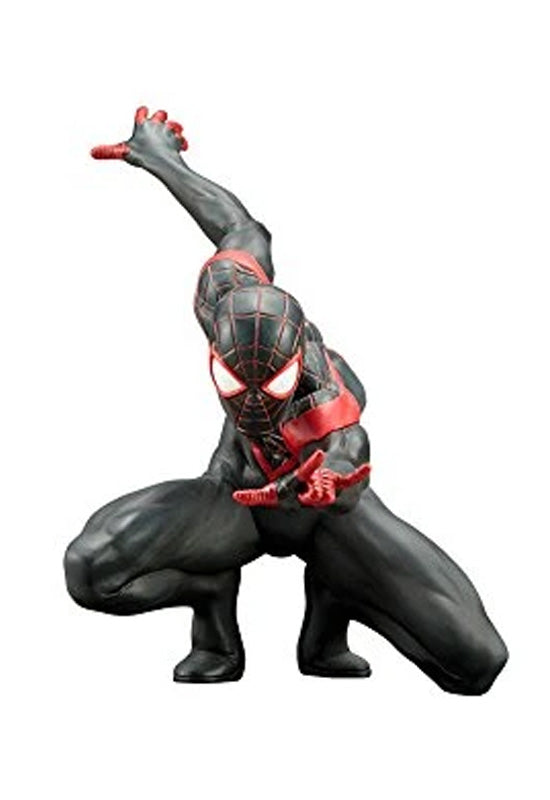 MARVEL UNIVERSE Kotobukiya SPIDER-MAN (MILES MORALES) ARTFX+ STATUE (reproduction)