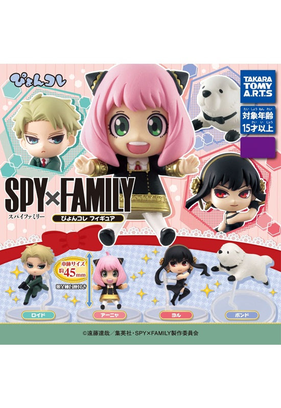 SPY x FAMILY Takaratomy Arts Pyon Colle Figure(1 Random)