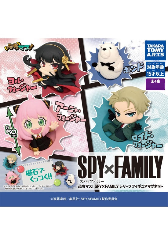 SPY x FAMILY Takaratomy Arts BuchiMas! Relief Figure Magnet (1 Random)