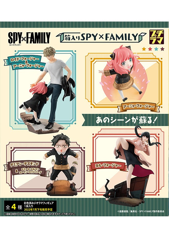 SPY × FAMILY MEGAHOUSE PETITRAMA Series in the Box （Repeat）(1 Random)