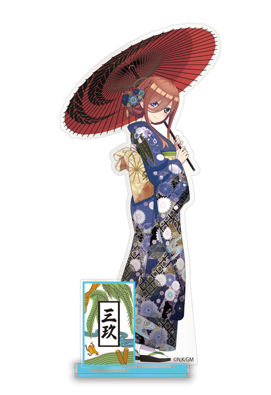 The Quintessential Quintuplets TOKYOGETS Hanafuda Pattern Acrylic Stand Miku
