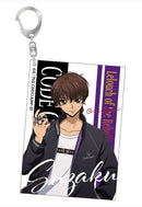 Code Geass Lelouch of the Rebellion Algernon Product Snap Style Acrylic Key Chain Suzaku