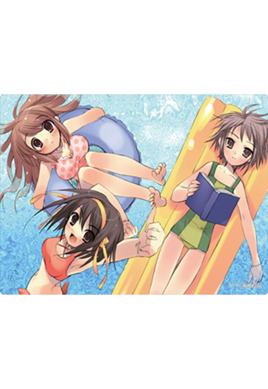 Suzumiya Haruhi no Yuuutsu Bushiroad Rubber Play Mat Collection Vol. 324 『『Haruhi, Nagato, and Mikuru』