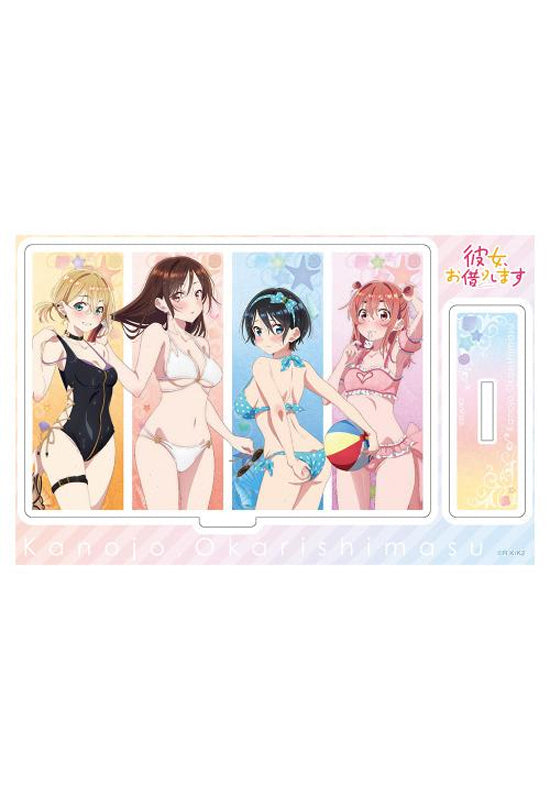 Rent-A-Girlfriend KADOKAWA Swimsuit and Girlfriend Acrylic Stand Figure Swimsuit and Girlfriend