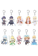 Sword Art Online Alicization War of Underworld Hobby Stock Pikuriru! Trading Acrylic Key Chain(1 Random)
