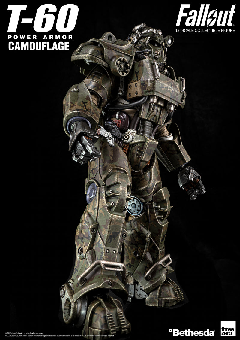 Fallout 3A 1/6 T‐60 Camouflage Power Armor