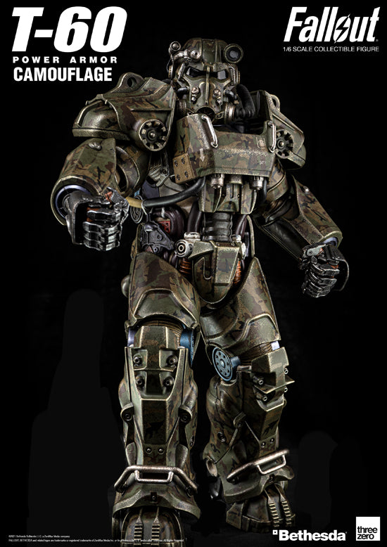 Fallout 3A 1/6 T‐60 Camouflage Power Armor