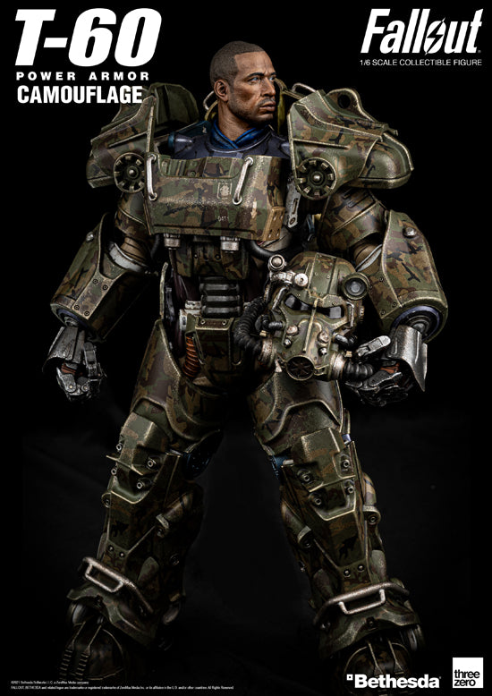 Fallout 3A 1/6 T‐60 Camouflage Power Armor