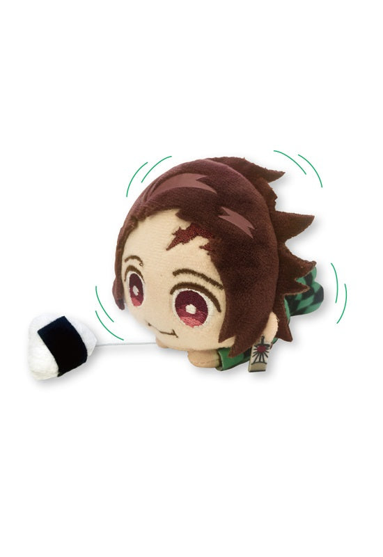 Demon Slayer: Kimetsu no Yaiba Eiko Buruburuzu Plush Mascot 4 Kamado Tanjiro & Onigiri