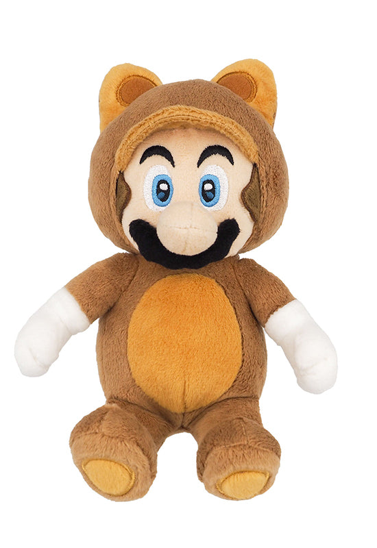 Super Mario 3D Land Sanei-boeki Plush Tanooki Mario (S Size)