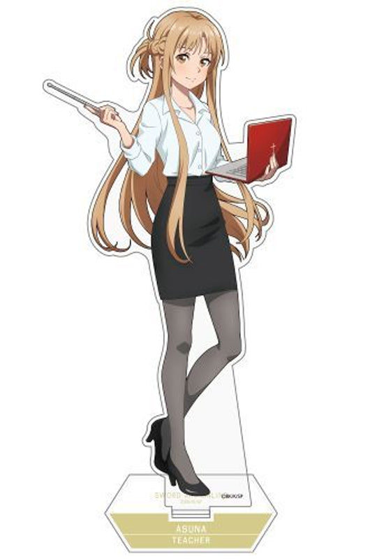 Sword Art Online Cospa Original Illustration Asuna Work Experience Acrylic Stand (Large) Teacher Ver.