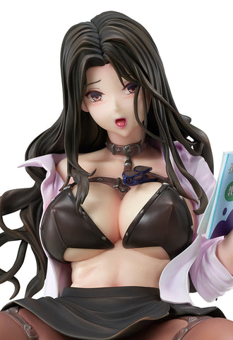 Original LECHERY 「ANGEL CLUB Vol.10 front cover」 Female Teacher 『Ikuko Ooeyama』 illustration by Monethi