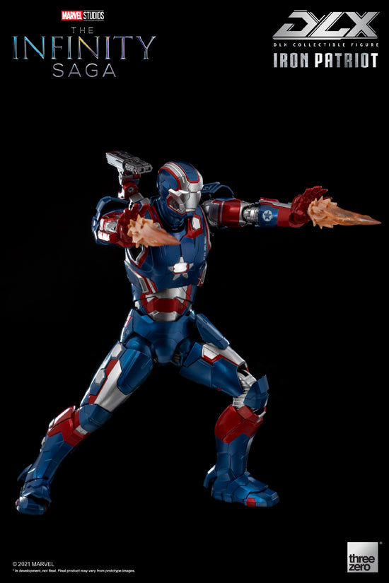 Avengers: Infinity Saga threezero 1/12 scale DLX DLX Iron Patriot