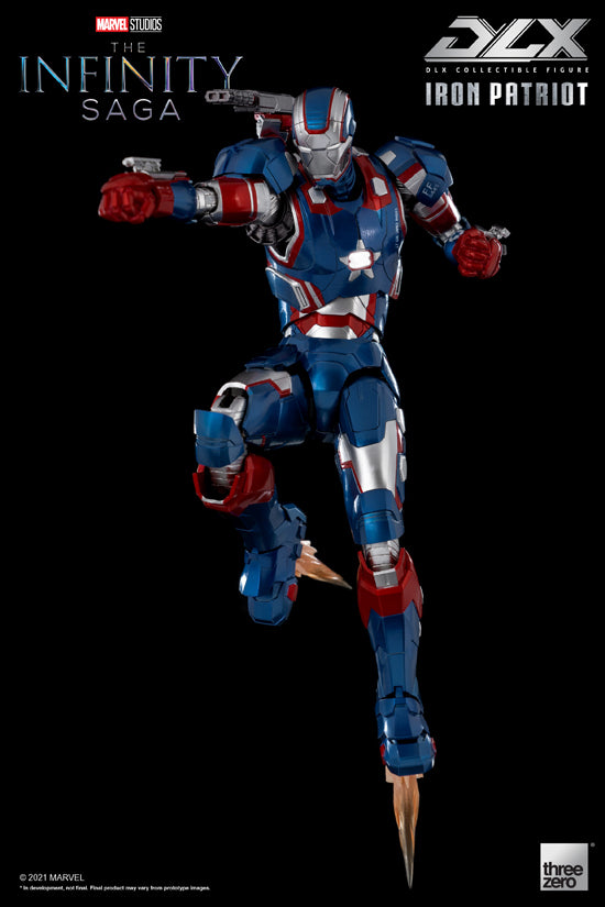 Avengers: Infinity Saga threezero 1/12 scale DLX DLX Iron Patriot