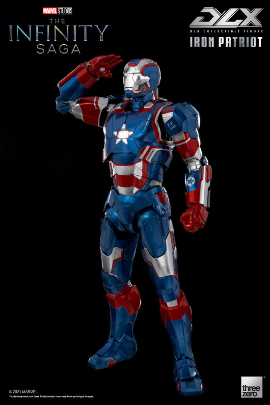 Avengers: Infinity Saga threezero 1/12 scale DLX DLX Iron Patriot
