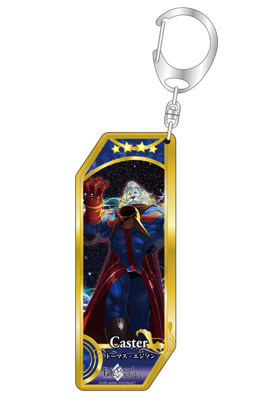 Fate/Grand Order Bell Fine Servant Key Chain 128 Caster / Thomas Edison