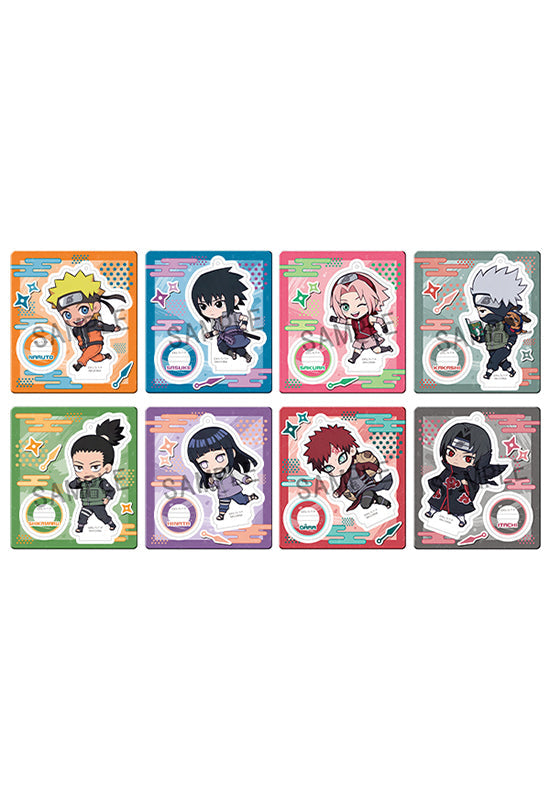 NARUTO -Shippuden- MEGAHOUSE Tokotoko Acrylic Stand NARUTO Vol 1 (Set of 8 Characters)