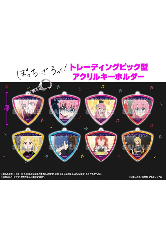 Bocchi the Rock! Bushiroad Creative Trading Pick Type Acrylic Key Chain(1 Random)