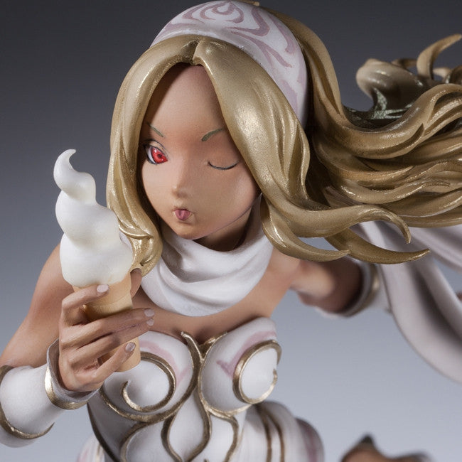 Hdge technical statue No.04 GRAVITY RUSH "Kitten" WHITE VER.   (RESALE) PVC Figure