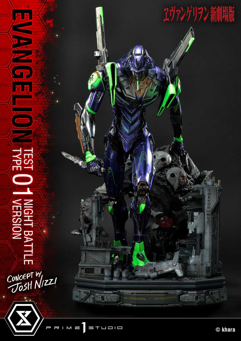 EVANGELION Prime 1 Studio EVANGELION TEST TYPE 01 NIGHT BATTLE VERSION